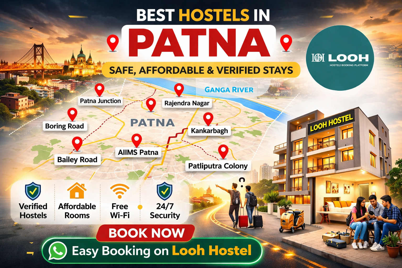 Best Hostel in Patna